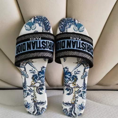 Wholesale Christian Dior Slippers For Women #1320746 $68.00 USD, Wholesale Quality Replica Christian Dior Slippers