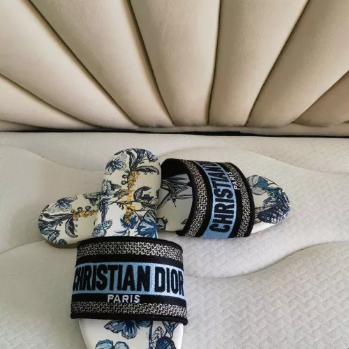 Replica Christian Dior Slippers For Women #1320746 $68.00 USD for Wholesale