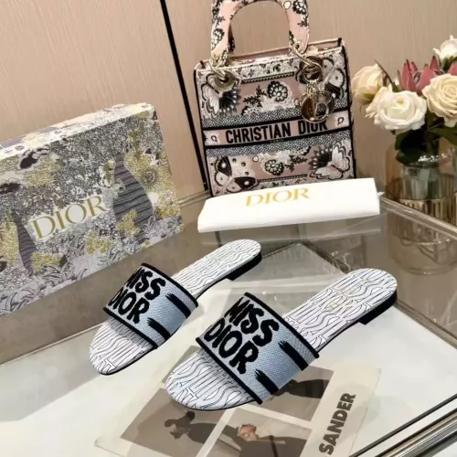 Wholesale Christian Dior Slippers For Women #1320751 $68.00 USD, Wholesale Quality Replica Christian Dior Slippers