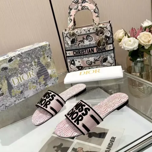 Wholesale Christian Dior Slippers For Women #1320752 $68.00 USD, Wholesale Quality Replica Christian Dior Slippers