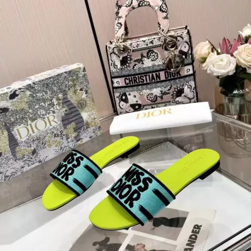 Wholesale Christian Dior Slippers For Women #1320758 $68.00 USD, Wholesale Quality Replica Christian Dior Slippers