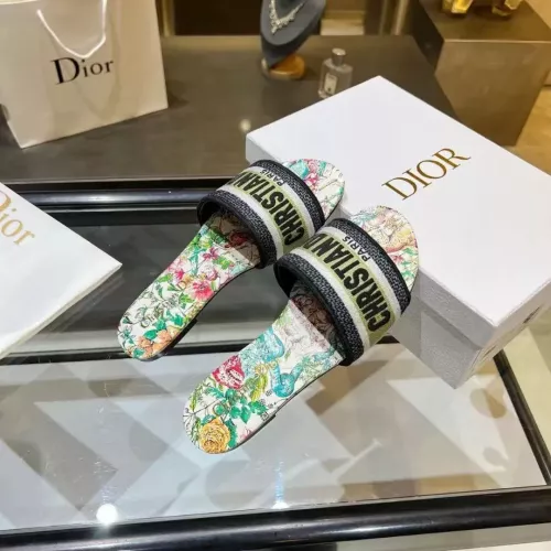 Replica Christian Dior Slippers For Women #1320766 $68.00 USD for Wholesale