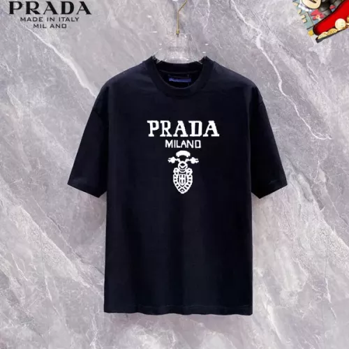 Wholesale Prada T-Shirts Short Sleeved For Unisex #1320916 $25.00 USD, Wholesale Quality Replica Prada T-Shirts