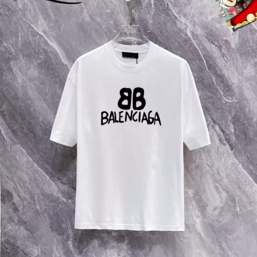 Wholesale Balenciaga T-Shirts Short Sleeved For Unisex #1320935 $25.00 USD, Wholesale Quality Replica Balenciaga T-Shirts