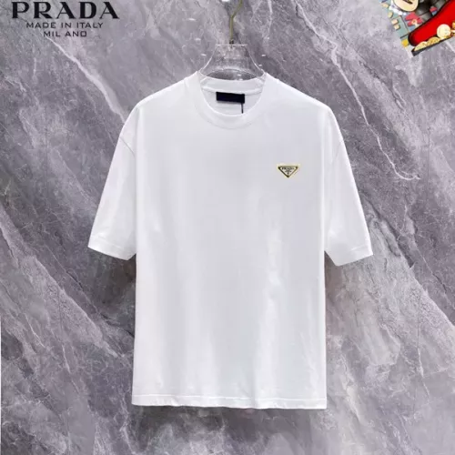 Wholesale Prada T-Shirts Short Sleeved For Unisex #1320943 $25.00 USD, Wholesale Quality Replica Prada T-Shirts