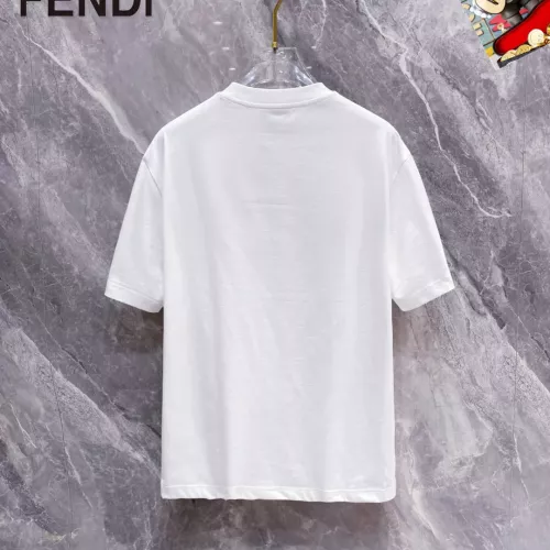 Replica Fendi T-Shirts Short Sleeved For Unisex #1320968 $25.00 USD for Wholesale