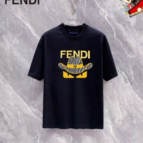 Wholesale Fendi T-Shirts Short Sleeved For Unisex #1320969 $25.00 USD, Wholesale Quality Replica Fendi T-Shirts