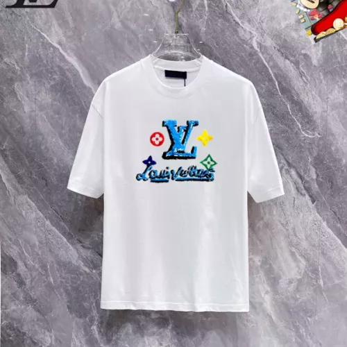 Wholesale Louis Vuitton LV T-Shirts Short Sleeved For Unisex #1320986 $25.00 USD, Wholesale Quality Replica Louis Vuitton LV T-Shirts