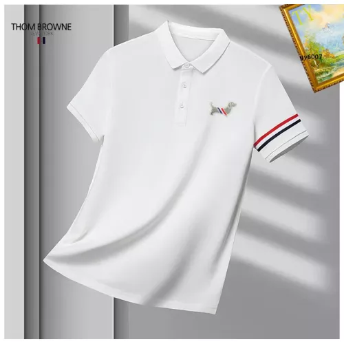 Wholesale Thom Browne TB T-Shirts Short Sleeved For Men #1321012 $29.00 USD, Wholesale Quality Replica Thom Browne TB T-Shirts