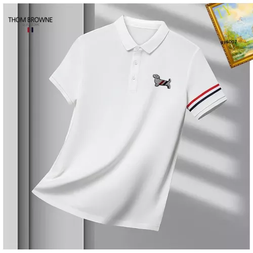 Wholesale Thom Browne TB T-Shirts Short Sleeved For Men #1321016 $29.00 USD, Wholesale Quality Replica Thom Browne TB T-Shirts