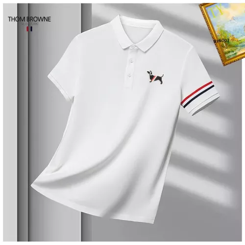 Wholesale Thom Browne TB T-Shirts Short Sleeved For Men #1321020 $29.00 USD, Wholesale Quality Replica Thom Browne TB T-Shirts