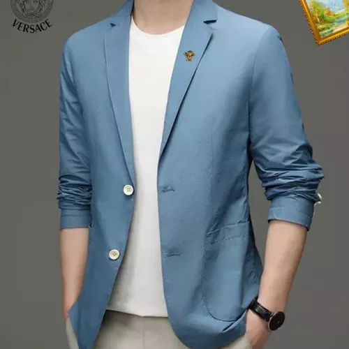 Wholesale Versace Jackets Long Sleeved For Men #1321065 $52.00 USD, Wholesale Quality Replica Versace Jackets