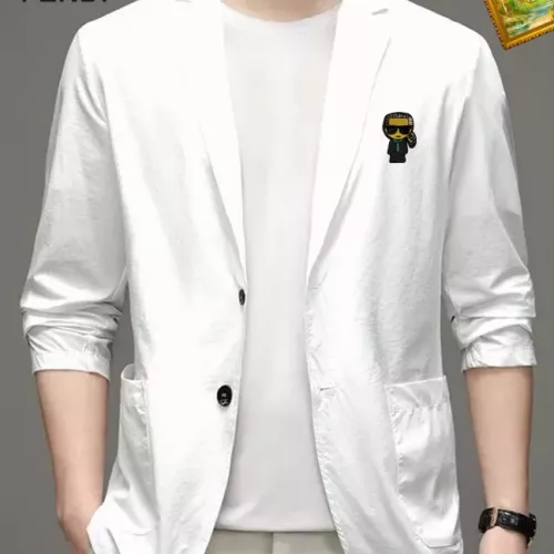 Wholesale Fendi Jackets Long Sleeved For Men #1321067 $52.00 USD, Wholesale Quality Replica Fendi Jackets