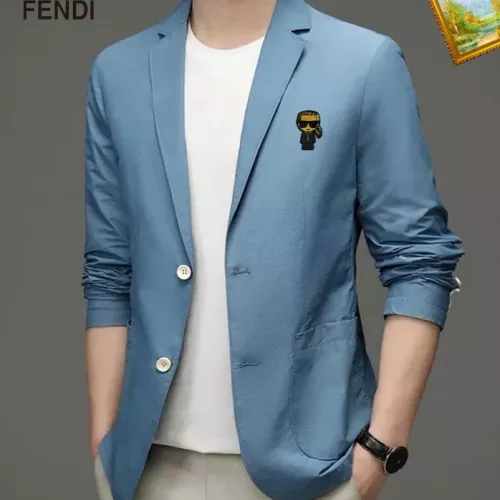 Wholesale Fendi Jackets Long Sleeved For Men #1321069 $52.00 USD, Wholesale Quality Replica Fendi Jackets