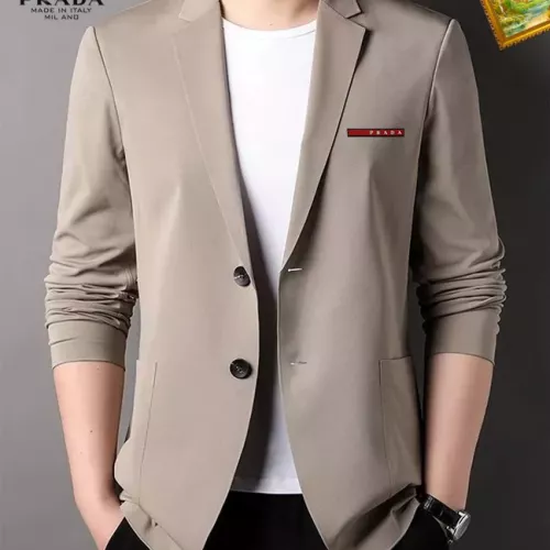 Wholesale Prada Jackets Long Sleeved For Men #1321078 $52.00 USD, Wholesale Quality Replica Prada Jackets