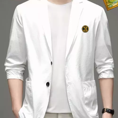 Wholesale Hermes Jackets Long Sleeved For Men #1321087 $52.00 USD, Wholesale Quality Replica Hermes Jackets