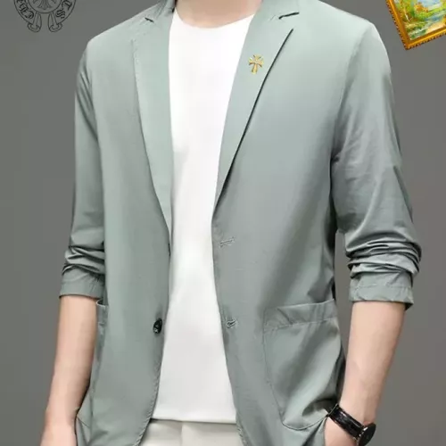 Wholesale Chrome Hearts Jackets Long Sleeved For Men #1321096 $52.00 USD, Wholesale Quality Replica Chrome Hearts Jackets