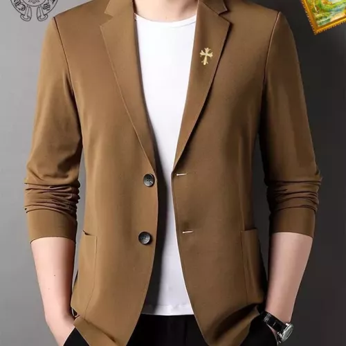 Wholesale Chrome Hearts Jackets Long Sleeved For Men #1321099 $52.00 USD, Wholesale Quality Replica Chrome Hearts Jackets