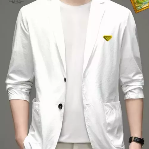 Wholesale Prada Jackets Long Sleeved For Men #1321101 $52.00 USD, Wholesale Quality Replica Prada Jackets