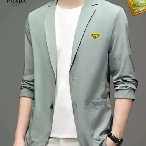 Wholesale Prada Jackets Long Sleeved For Men #1321102 $52.00 USD, Wholesale Quality Replica Prada Jackets