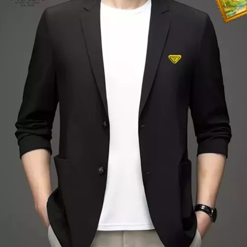 Wholesale Prada Jackets Long Sleeved For Men #1321104 $52.00 USD, Wholesale Quality Replica Prada Jackets
