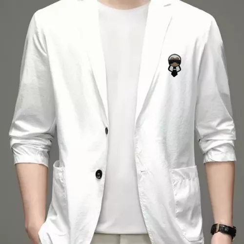 Wholesale Fendi Jackets Long Sleeved For Men #1321109 $52.00 USD, Wholesale Quality Replica Fendi Jackets