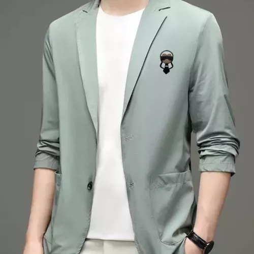 Wholesale Fendi Jackets Long Sleeved For Men #1321110 $52.00 USD, Wholesale Quality Replica Fendi Jackets