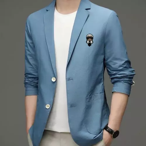 Wholesale Fendi Jackets Long Sleeved For Men #1321111 $52.00 USD, Wholesale Quality Replica Fendi Jackets