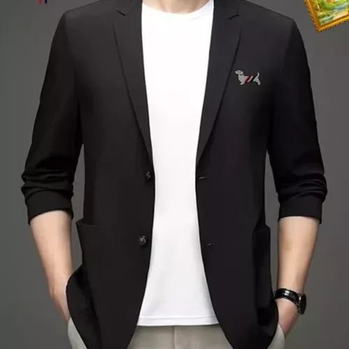 Wholesale Thom Browne Jackets Long Sleeved For Men #1321116 $52.00 USD, Wholesale Quality Replica Thom Browne Jackets