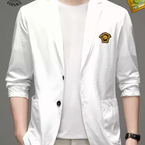Wholesale Versace Jackets Long Sleeved For Men #1321133 $52.00 USD, Wholesale Quality Replica Versace Jackets