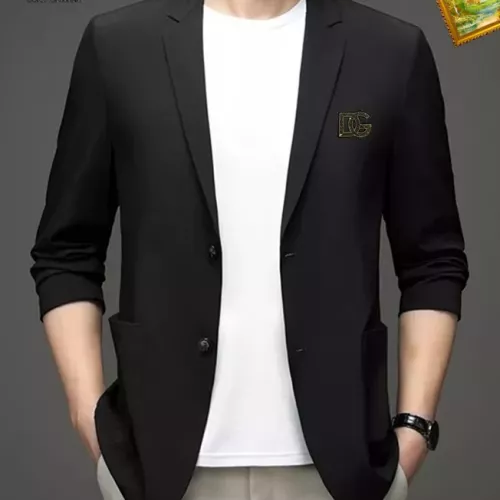 Wholesale Dolce &amp; Gabbana D&amp;G Jackets Long Sleeved For Men #1321142 $52.00 USD, Wholesale Quality Replica Dolce &amp; Gabbana D&amp;G Jackets