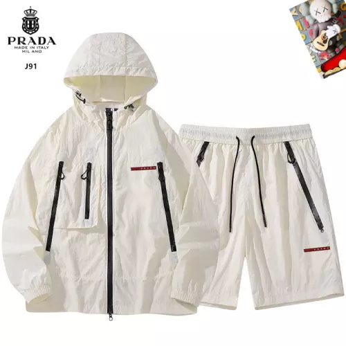 Wholesale Prada Tracksuits Long Sleeved For Men #1321181 $60.00 USD, Wholesale Quality Replica Prada Tracksuits