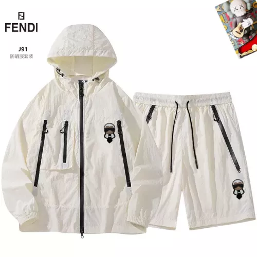 Wholesale Fendi Tracksuits Long Sleeved For Men #1321239 $60.00 USD, Wholesale Quality Replica Fendi Tracksuits