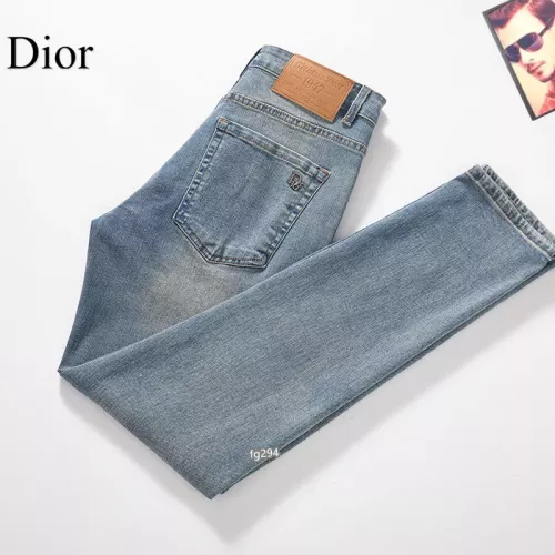 Replica Christian Dior Jeans For Men #1321277 $42.00 USD for Wholesale