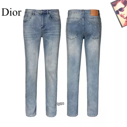 Replica Christian Dior Jeans For Men #1321277 $42.00 USD for Wholesale