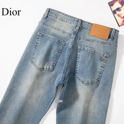 Replica Christian Dior Jeans For Men #1321277 $42.00 USD for Wholesale