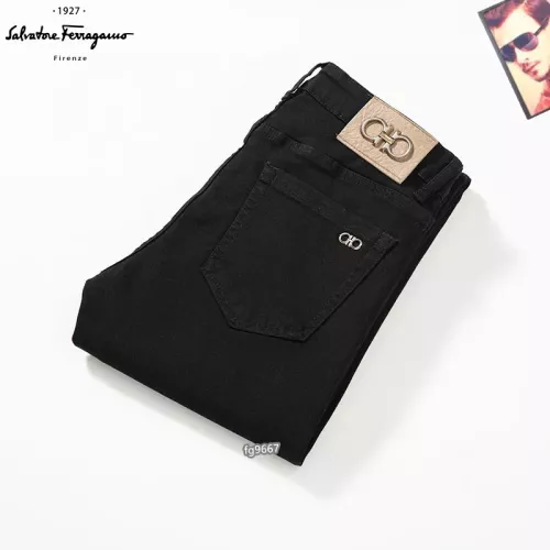 Wholesale Salvatore Ferragamo Jeans For Men #1321279 $42.00 USD, Wholesale Quality Replica Salvatore Ferragamo Jeans