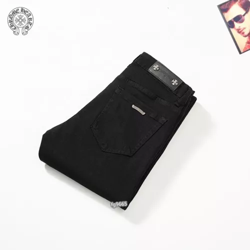 Wholesale Chrome Hearts Jeans For Men #1321283 $42.00 USD, Wholesale Quality Replica Chrome Hearts Jeans