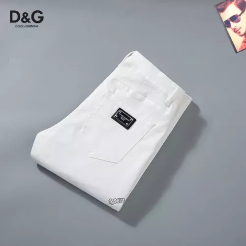 Wholesale Dolce &amp; Gabbana D&amp;G Jeans For Men #1321295 $42.00 USD, Wholesale Quality Replica Dolce &amp; Gabbana D&amp;G Jeans