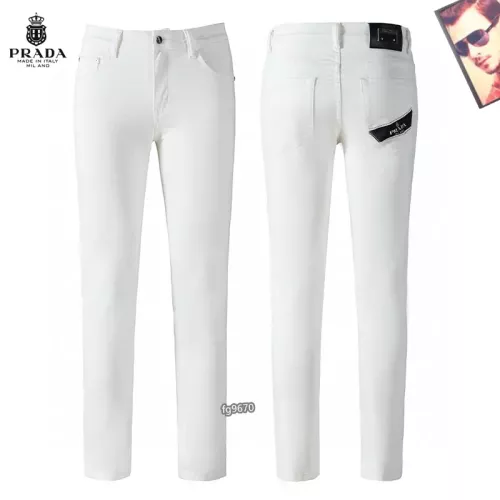 Replica Prada Jeans For Men #1321302 $42.00 USD for Wholesale