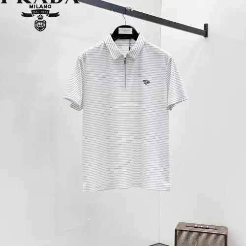 Wholesale Prada T-Shirts Short Sleeved For Men #1321332 $48.00 USD, Wholesale Quality Replica Prada T-Shirts