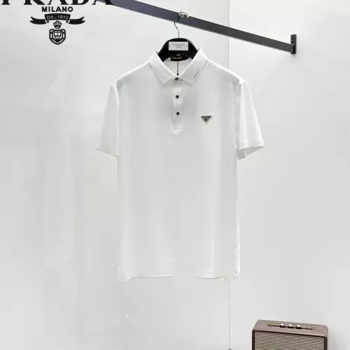 Wholesale Prada T-Shirts Short Sleeved For Men #1321334 $48.00 USD, Wholesale Quality Replica Prada T-Shirts