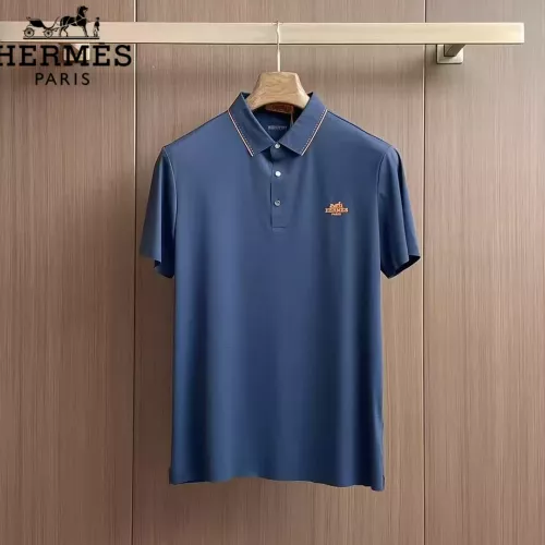 Wholesale Hermes T-Shirts Short Sleeved For Men #1321370 $48.00 USD, Wholesale Quality Replica Hermes T-Shirts