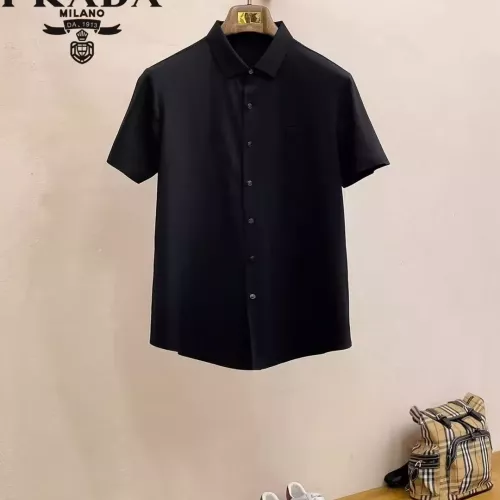 Wholesale Prada Shirts Short Sleeved For Men #1321403 $52.00 USD, Wholesale Quality Replica Prada Shirts