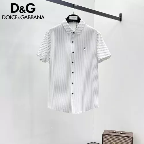 Wholesale Dolce &amp; Gabbana D&amp;G Shirts Short Sleeved For Men #1321424 $52.00 USD, Wholesale Quality Replica Dolce &amp; Gabbana D&amp;G Shirts