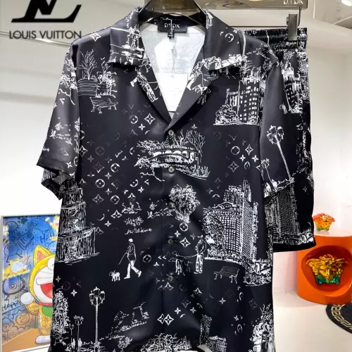 Wholesale Louis Vuitton LV Tracksuits Short Sleeved For Men #1321430 $76.00 USD, Wholesale Quality Replica Louis Vuitton LV Tracksuits