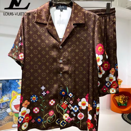 Wholesale Louis Vuitton LV Tracksuits Short Sleeved For Men #1321435 $76.00 USD, Wholesale Quality Replica Louis Vuitton LV Tracksuits
