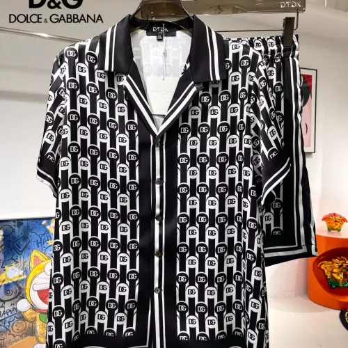 Wholesale Dolce &amp; Gabbana D&amp;G Tracksuits Short Sleeved For Men #1321438 $76.00 USD, Wholesale Quality Replica Dolce &amp; Gabbana D&amp;G Tracksuits