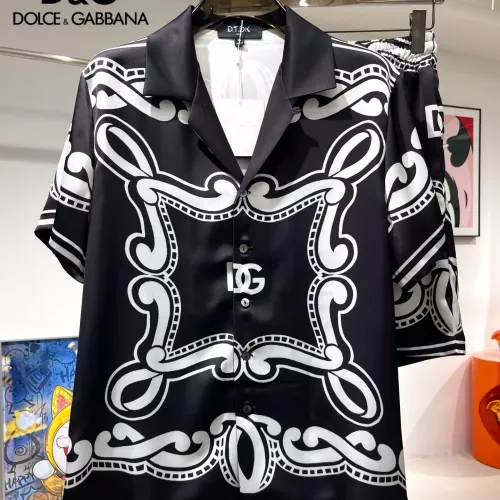 Wholesale Dolce &amp; Gabbana D&amp;G Tracksuits Short Sleeved For Men #1321440 $76.00 USD, Wholesale Quality Replica Dolce &amp; Gabbana D&amp;G Tracksuits