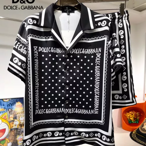 Wholesale Dolce &amp; Gabbana D&amp;G Tracksuits Short Sleeved For Men #1321443 $76.00 USD, Wholesale Quality Replica Dolce &amp; Gabbana D&amp;G Tracksuits